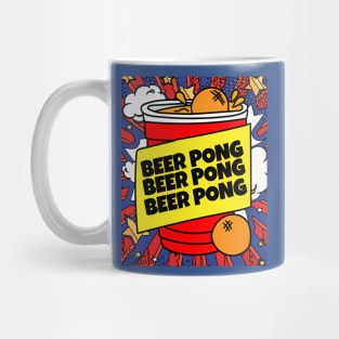 Party Drinking Game Beerpong Beer Pong Mug